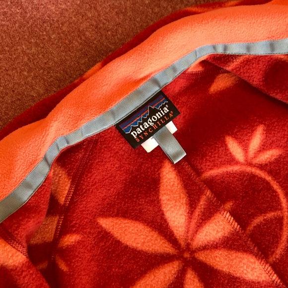 PATAGONIA Synchilla Fleece Vest Floral Print - Picture 14 of 15